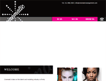 Tablet Screenshot of cinematicmanagement.com